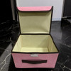 Caja Organizadora Forrada Plegable 26x20cm Varios Colores 6