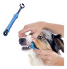 Pertty Cepillo De Dientes Para Mascotas De Tres Lados Cepill 3