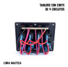 Tablero Con Corte X4 Circuitos Con Testigo Luminoso Nautico 3