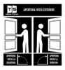 Puerta Placa Cedro 80xtabique 15 - Marco Chapa 18 3
