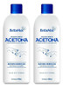 Kit Removedor Esmalte Acetona Hidratante Aroma Max 500ml 0