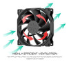 Uphere Ventilador Computadora 120mm 3u. 2