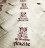 500 Servilleta Impresa Personalizada 33x33 Tisue Globelium 4