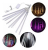 Guia De 8 Tubos Luces Lagrima Efecto Lluvia Cascada 80cm 0