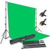 Emart Photography 85x10ft Kit De Sistema De Soporte Para Fon 0