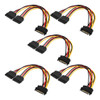 Divisor De Alimentacion Sata, Paquete De 5 Unidades De 15 Pi 0