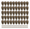 Skull Craft 50 Conjuntos De Rebites Individuais 25x16mm Diy 2