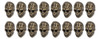 Skull Craft 50 Conjuntos De Rebites Individuais 25x16mm Diy 7