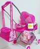Coche Moisés Grande, Para Bebote, Muñeca, Con Bolso 2
