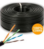 Cable Utp 5e Bobina Cobre 100 Mts Exterior Red Balun Camara 3