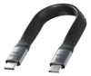Rovermeta Cable Usb 4 Extra Corto, Cable Thunderbolt 4/3 De 0