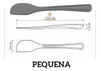 Espátula Para Bolo Fechada Colher Silicone Pequena Doce 4