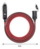 Cabo De Extensão Para Isqueiro De Carro, 16awg, 6m, Plugue 1