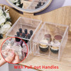 Suoxing Stackable Makeup Plastic Organizer Storage Drawers, 2