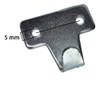 Ganchos Para Capot Dodge/ford Universal Jgo X2  Chico Negro 4