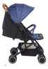 Coche De Paseo Bebesit Sprint Azul Con Chasis Color Negro 2