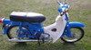 Horquilla Delantera Azul Honda C90 Econo Power Faro Redondo 4