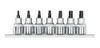 Juego De Tubos Torx Machos Gedore 7 Piezas Encastre 1/2 R62458107 Cromo Vanadio 0