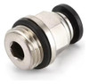 Acople Union Conector Diametro 6mm X 1/8  Rosca Neumatica 2