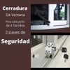 Cerradura Pasador Ventana Moderna Corrediza Misma Llave.! X5 3
