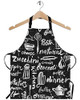 Delantal Con Patron De Cocina Wondertify, Delantal Con Cuel 0