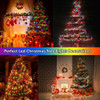 Decute - Tira De Luces De Navidad Multicolor, Impermeable, 3 5