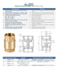 Valvula Retencion Bronce/nbr Re-ge 2.1/2 Genebre 3121 2 Valvula Retencion Bronce/nbr Re-ge 2.1/2 Genebre 3121 2