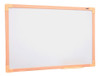 Lousa Quadro Branco Pequeno 60x40 Escolar Moldura De Madeira 0