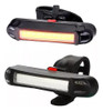 Espejo Retrovisor Bicicleta + Luz Delantera Y Trasera 4