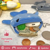 Monedero Kawaii De Felpa Con Cierre X2u - Ballena 4