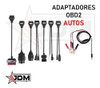 Kit 8 Cables Adaptadores Para Autos Obd2 Autocom Delphi Launch 1