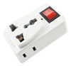 Adaptador Enchufe Triple Multiple 3 Tomas Con Tecla $um 0