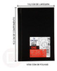 Bloco Sketchbook Canson One 98fls 100g/m2 A6(14,8cmx10,5cm) 2