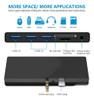 Surface Go/surface Go 2 Hub, 6 En 2 Usb C Surface Go/surface 1