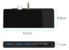 Surface Go/surface Go 2 Hub, 6 En 2 Usb C Surface Go/surface 6