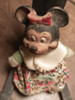 Antigua Vintage Muñeca Fosfolette Minnie Mouse 2