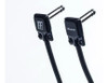 Cable Interpedal Silent Western Flat Face - 25cm - Pack 3u. 1