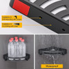 Organizador Esquinero Para Pegar Ducha Baño Cocina Negro 5