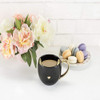 Pinky Up 5386 Chloe Cat Mug Tazas Platillos Negro 4