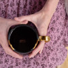 Pinky Up 5386 Chloe Cat Mug Tazas Platillos Negro 6