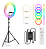 Aro Luz Led Rgb 18   Usb Con Trípode Y Control 2