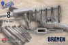 Set Juego Machos Rosca Whitworth Bsw En Pulgadas Bremen 8 Pz 1