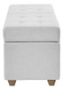 Recamier Madri 1,20m Corino Branco - Inova Decor 3