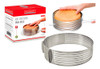 Cortador Fatiador De Bolo Nivelador Ajustável Inox 0