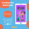Abby Hatcher Invitación Animada En Video 1