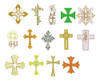 Matrices Maquinas Bordadoras Cruces Comunion Cruz Religioso 0