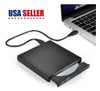 Nuevo Externo Usb 2.0 Slim Rw Dvd Cd Rom Grabadora De Cd Ópt 7