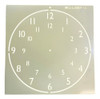 Stencil 40 X 40cms Modelo Reloj Nro 012 0
