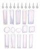 115pcs De Resina De Silicone Para Fabricação De Pingentes 3