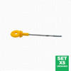 Aisladores Con Tornillo Largo Para Cerco Electrico X5 2